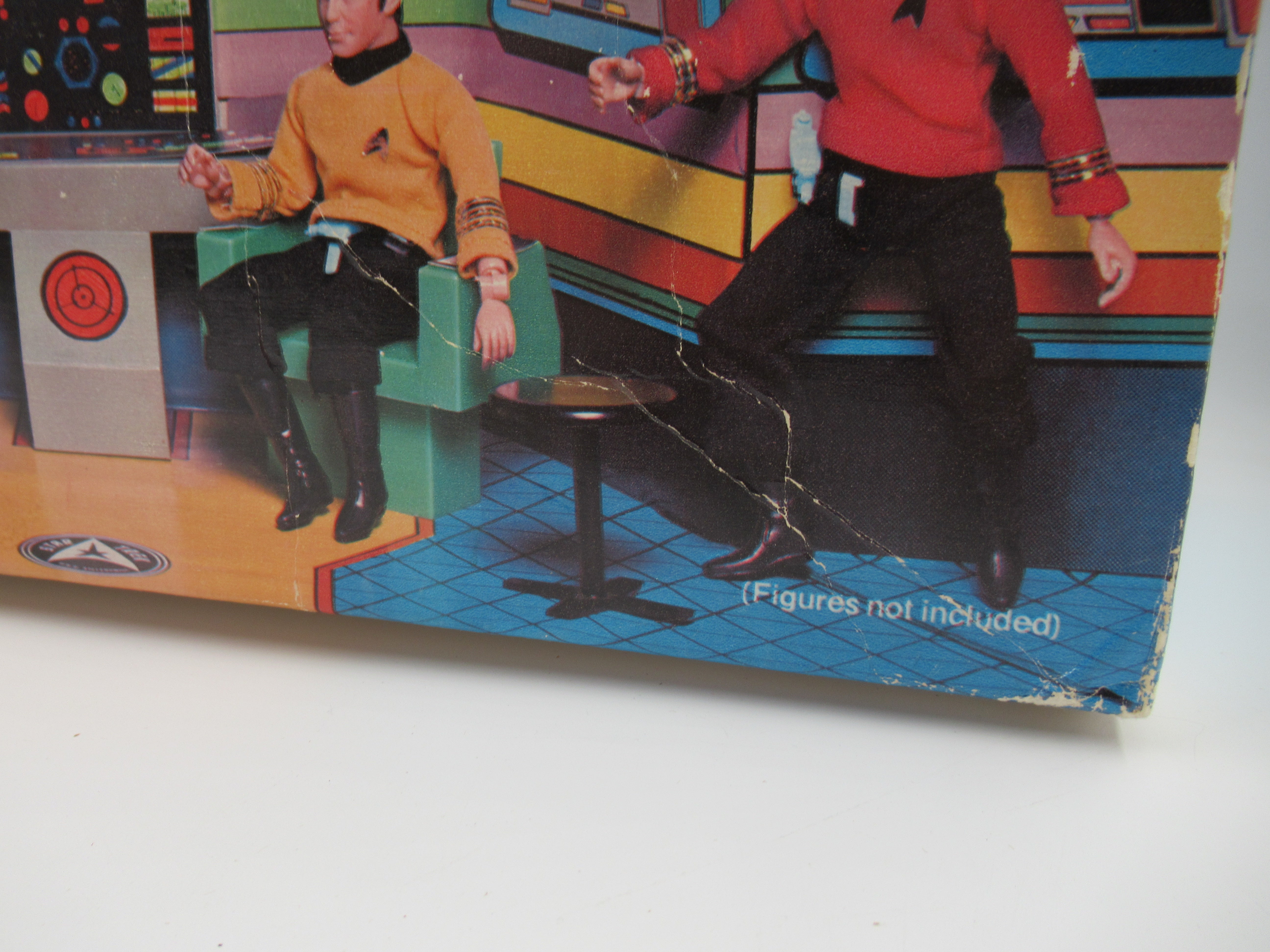STAR TREK U.S.S. Enterprise Bridge Action Playset with Box - Mego Corp. (1976) Vintage Toy